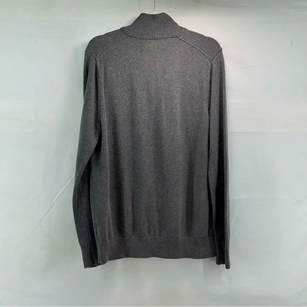 Banana republic Men's Gray Large 💯 cotton sweater